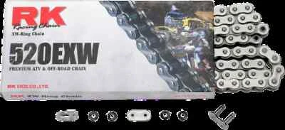 Cadena de transmisión RK 520 EXW 100 eslabones anillo XW Honda XR500 79-80 Foto 1 de 3