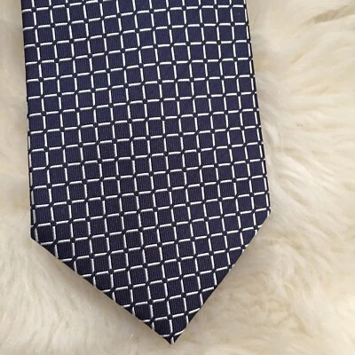 Corbata Ateseta Firenze patrón giométrico 100 % seda Foto 1 de 4