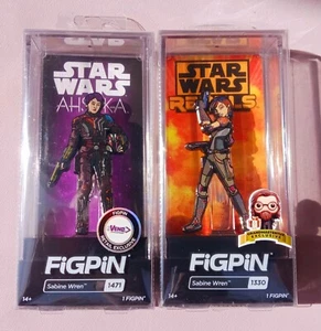 Two FigPins! Sabine Wren #1330 Grandmastertux Sabine Wren #1471 Evend Exclusives - Picture 1 of 6