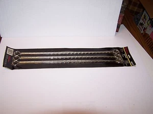 NIP new in the package chrome finish Sunbeam 0977 6 skewer Shishkabob set  - Picture 1 of 5