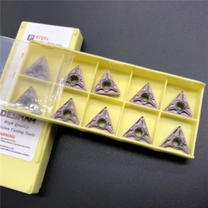 10 piezas TNMG 160408-MA LF6018 TNMG332MA inserto de carburo para herramienta de torneado de torno CNC - Imagen 1 de 3