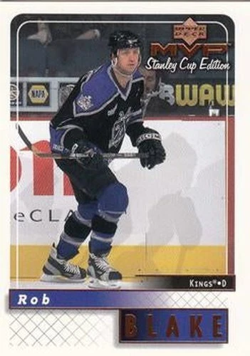#87 Rob Blake - Los Angeles Kings - 1999-00 Upper Deck MVP Stanley Cup Edition H - Image 1 of 1