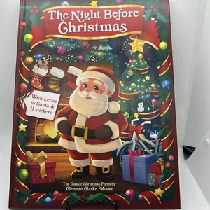 The Night Before Christmas With Stickers Children’s Book - Picture 1 of 2