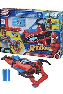 NERF Marvel Spider-Man Strike 'N Splash Web Blaster 2-IN-1 Blast Darts/Water NEW - Picture 1 of 7
