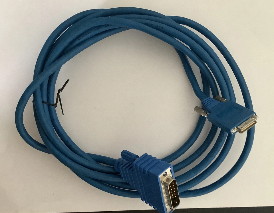 Genuine Cisco Systems Cable CAB-SS-X21MT Smart Serial to X.21 Male - Image 1 of 1