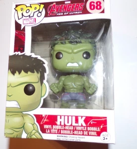Funko Pop! Marvel - Avengers: Age of Ultron - Hulk 68 Vinyl Bobble - Head - Picture 1 of 7