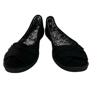 Blowfish Women’s Size 6 Glo Black Knit Lightweight Low Top Slip On Flats Shoes - Picture 1 of 7