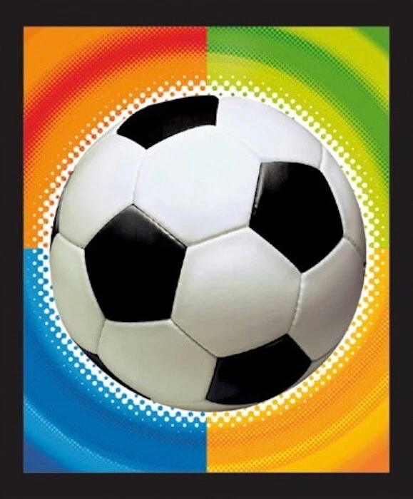 Football - Championship Soccer - Party Invitations x 8 - Image 1 of 1