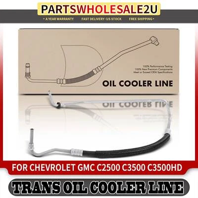 Línea de enfriador de aceite de transmisión para Chevrolet C2500 Suburban GMC K2500 K3500 7,4 L Foto 1 de 4