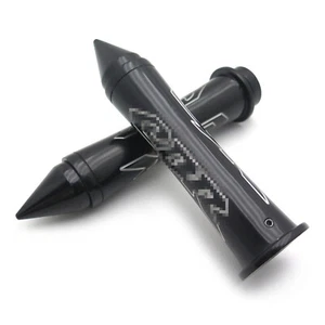 7/8" Handlebar Grip "CBR" For Honda CBR 600 900 929 954 1000 RR Blac Custom 22mm - Picture 1 of 6