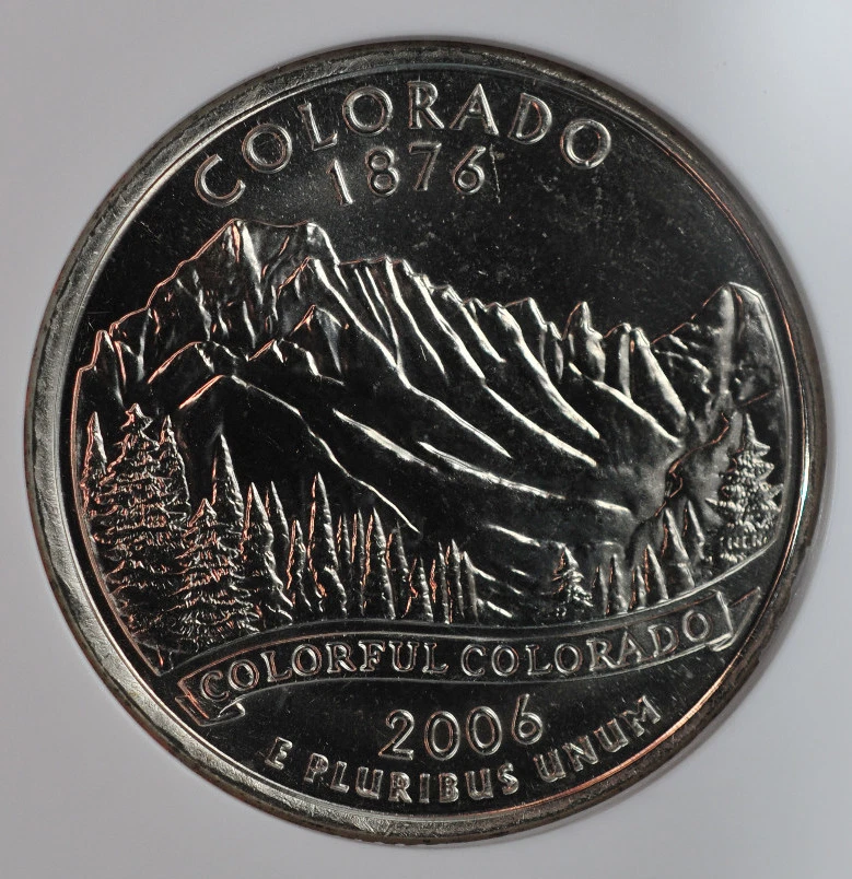 2006-D 25C Colorado Quarter Dollar  NGC MS 66 - Image 1 of 1