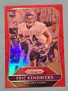 2015 Panini Prizm Eric Kendricks Red Prizm #237 Minnesota Vikings  - Picture 1 of 2