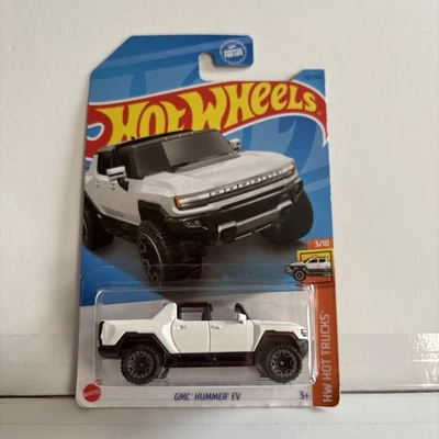 Hot Wheels 3/10 Hot Trucks Blanco GMC Hummer EV 116/250 NUEVO EN PAQUETE Foto 1 de 4