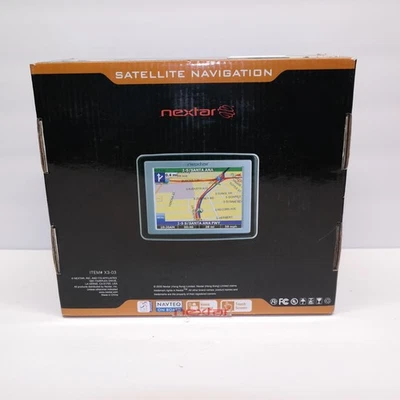 Nextar Satellite Car Automotive Navigation System X3-03 MP3 player 2D/3D - Image 1 of 4