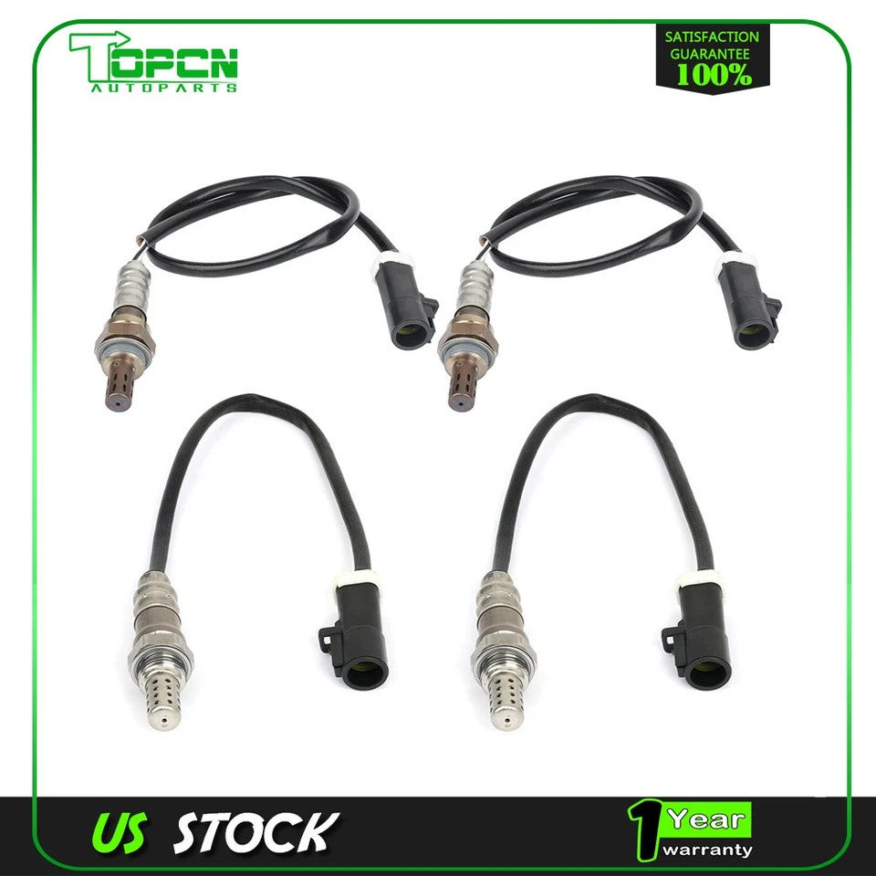4pcs Oxygen O2 02 Sensor for 2007-2008 Mercury Mariner 3.0L Upstream Downstream - Image 1 of 4