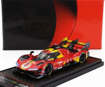 MODELLINO AUTO STATICO BBR FERRARI 499P LE MANS 2024 GIOVINAZZI CALADO 1/43 - Immagine 1 di 4