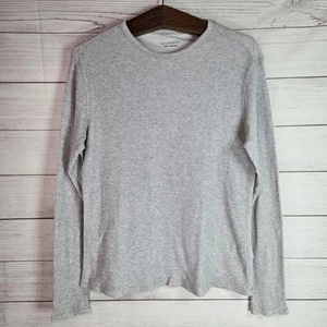 Camisa Para Hombre Allsaints Manga Larga Térmica Terase Crew Tejido Waffle Gris Talla Grande - Imagen 1 de 8