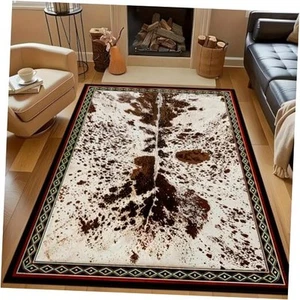 Tappeto western marrone rustico stella western moderno 3' x 5' (rettangolare) 11 - Foto 1 di 7