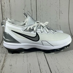 Nike Force Trout 9 Elite MCS tacchetti da baseball bianco argento da uomo 9,5 FZ0884-102 - Foto 1 di 7