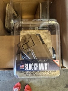 Blackhawk Serpa Concealment Holster Right Hand 1911 & clones - Picture 1 of 3