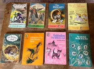 8 x Vintage Young Puffin Children’s Paperback Book Bundle 1980’s & 1 From 1960 - Picture 1 of 5