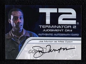 2003 Terminator 2: Judgement Day FilmCardz Joe Morton as Miles Dyson Auto 2w6 - Picture 1 of 3