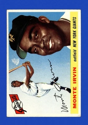 1955 Topps Set-Break #100 Monte Irvin VG-VGEX (crease) *GMCARDS* - Image 1 of 2