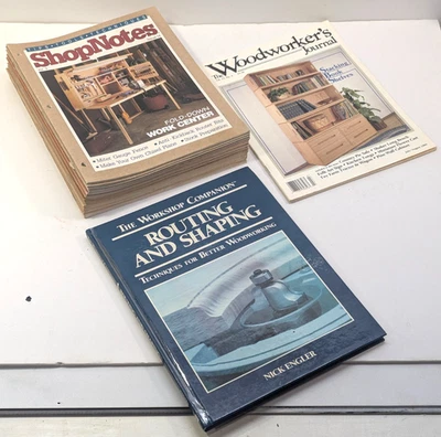 18 Shop Notes woodwrking magazines Tips Tools Techniques 1994-2000, PLUS extras - Image 1 of 4