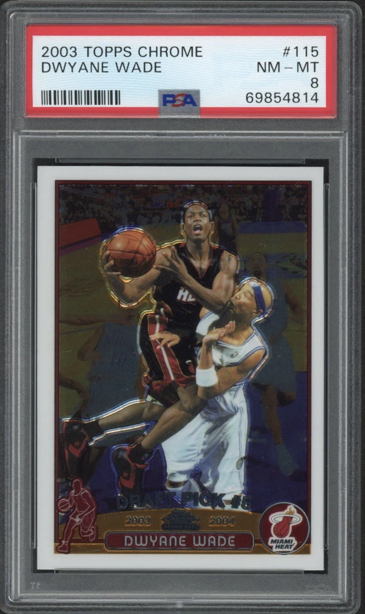 Toppws Dwyane Wade Rookie Basketball Trading Cards & Accessories
