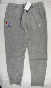 USA Wrestling Nike Herren Fleece Meliert Grau Jogginghose Brandneu Gr. 2XL - Bild 1 von 7