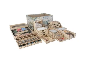 Frosthaven Compatible Game Organizer - Monster Tray Version, Birch Wood Stora... - Picture 1 of 9