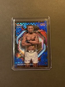 2024 Topps Finest UFC~Blue Checkerboard Refractors~JAILTON MALHADINHO~23/49~ - Bild 1 von 2