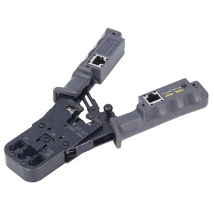 Crimpzange Ratsche Abisolierzange Kabelschneider Connector Tool Für 8P 6P 4P RJ❀ - Afbeelding 1 van 23