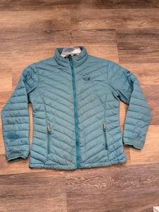 Mountain Hardwear Jacke Damen Größe Large Aqua GHOST WHISPERER Daunen - Bild 1 von 19