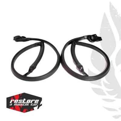 Pontiac Firebird Camaro 1970-81 sellos de riel de techo con extremos impermeabilización (L&R) Foto 1 de 2