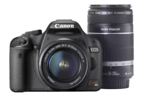 Canon Digital SLR Camera Kiss X3 Lens Kit KISSX3-LKIT - Picture 1 of 1