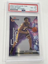 2000-01 Fleer Game Time Change The Game Kobe Bryant #3CG PSA 8