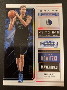 2018 Panini Contenders Draft Picks Draft Ticket 14.2 Dirk Nowitzki ed/99 - Bild 1 von 2