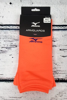 Mizuno Мужская рука чехол локоть сторонник длинный без подушечки один размер неоновый оранжевый - новый - Изображение 1 из 2