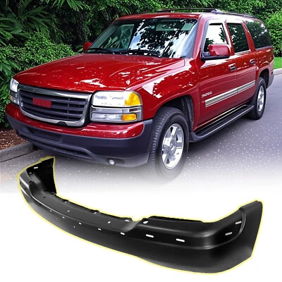 ​for 1999-2002​ GMC Sierra 1500/2500 HD/3500 Front Bumper Face Bar Black Steel Foto 1 de 4