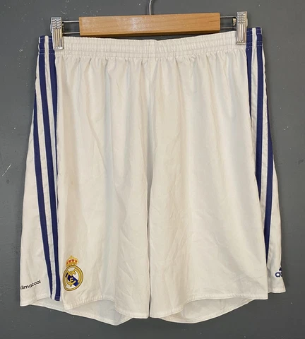 MEN'S ADIDAS FC REAL MADRID 2016/2017 SHORTS PANTALONES FOOTBALL SOCCER SIZE L Cover