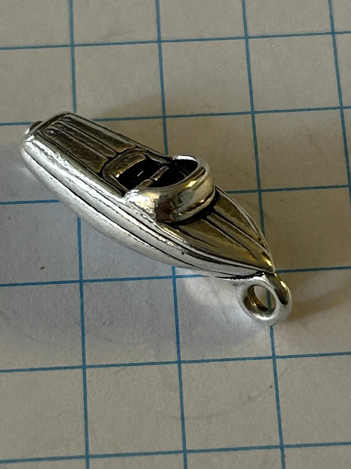 PREÇO REDUZIDO Berloque James Avery Lancha 3D Prata Esterlina Frete Grátis - Imagem 1 de 4