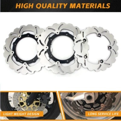 For YAMAHA MT-07 ABS 2014-2020 Tracer 700 XTZ 700 Tenere Front Rear Brake Discs - Image 1 of 4