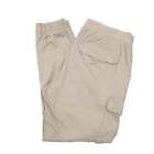MOUNTAIN RIDGE Combat Pants Cargo Trousers Cotton Beige Mens W36 L30