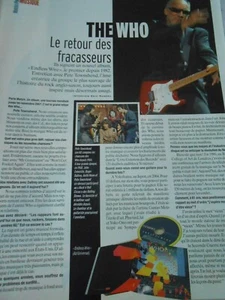 Coupure de Presse Clipping 2005 The Who Le retour des fracasseurs - Picture 1 of 1
