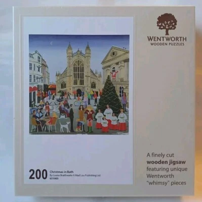 Wentworth Christmas in Bath Louise Baithwaite 200 Piece Jigsaw Puzzle NEW SEALED - Image 1 of 4