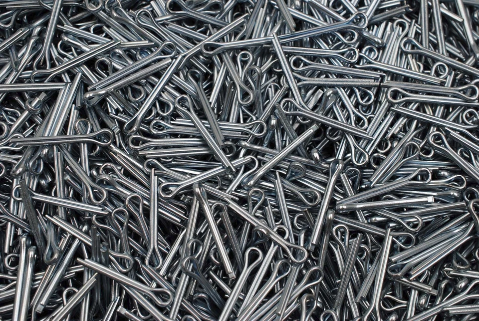 (1000) Pinos de contrapino estendido 1/8 x 1 zincado - Imagem 1 de 1