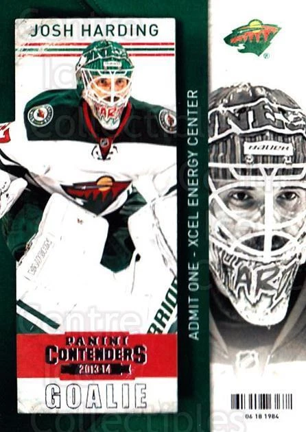 2013-14 Panini Contenders #24 Josh Harding - Image 1 of 1