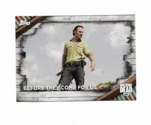 The Walking Dead season 6 complete 100 card base set + 2 inserts 118 cards total - Picture 1 of 3