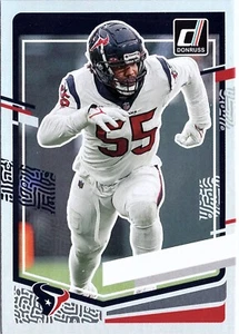 2023 Donruss Football No Name SP #121 Jerry Hughes - Houston Texans - Picture 1 of 2